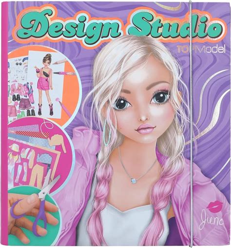 Depesche 12045 Crea Il Tuo TOPModel Design Studio Set Di Libri 30