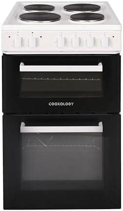 Cookology CFSPTC502WH 50cm Wide Freestanding Electric Twin Cavity