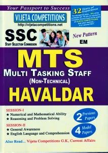 Ssc Multi Tasking Staff Mts Non Technical Havaladar English