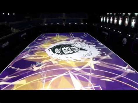 Nike Kobe Bryant LED Basketball Court Is Insane