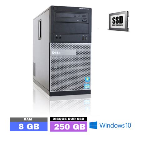 Uc Dell Optiplex Sous Windows Ssd Core I Ram Go N