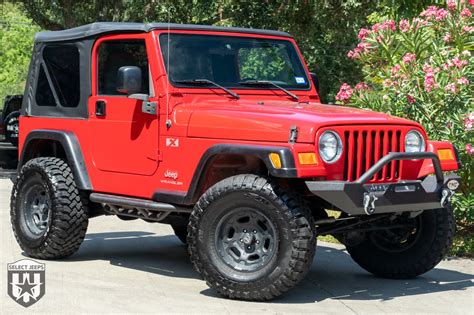 Used 2004 Jeep Wrangler X For Sale 23995 Select Jeeps Inc Stock