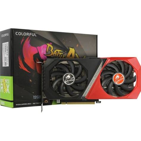 Игровая видеокарта Colorful DUO RTX 3060 NB DUO 12G L-V GeForce® RTX ...