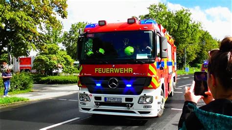 Abfahrt Der Werkfeuerwehr Chempark Leverkusen Vom Blaulichttag 2023