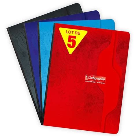 C Lot De Cahiers Brochures Dos Toil Une Marque De Clairefontaine