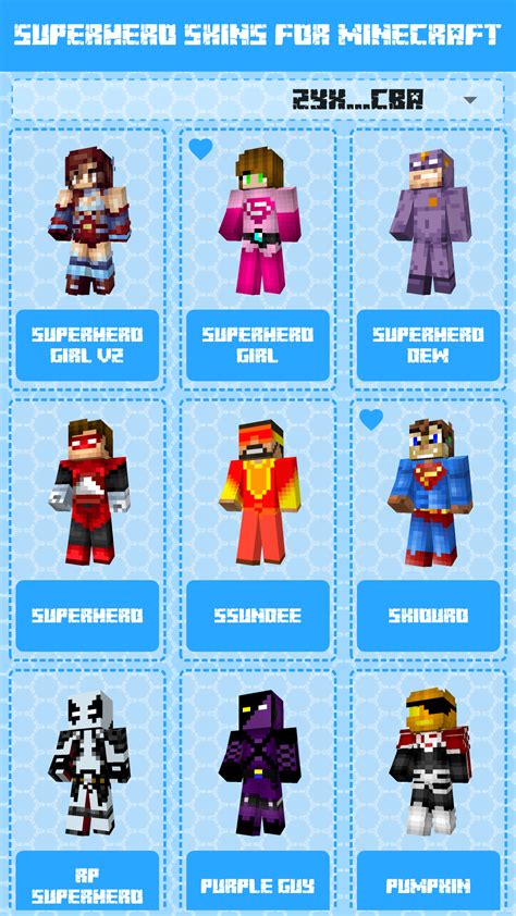 Superhero Skins for Minecraft PE - App on Amazon Appstore