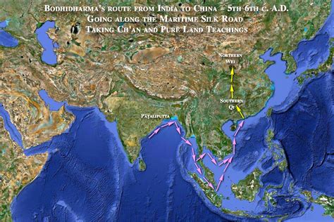 Some Maps illustrating the Growth of the Buddha Sāsana