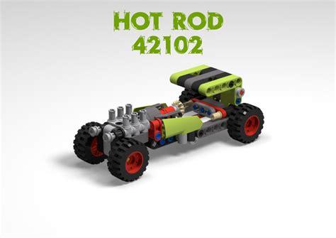 LEGO MOC 42102 HOT ROD By Lovestone Rebrickable Build With LEGO