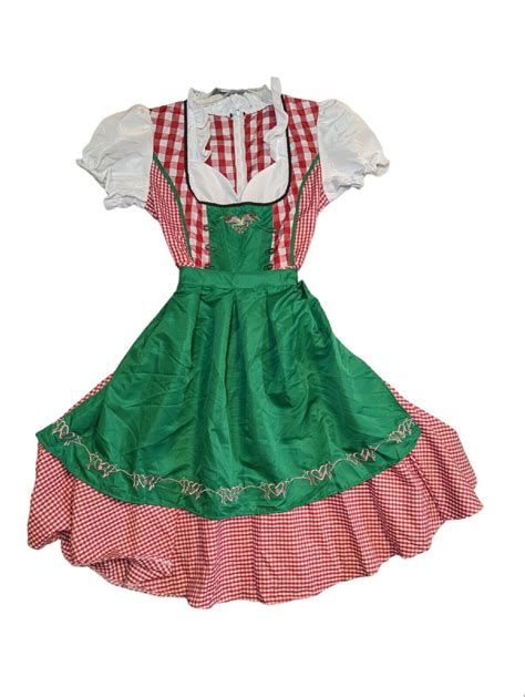 German Traditional Dirndl Dress Oktoberfest Bavarian … Gem