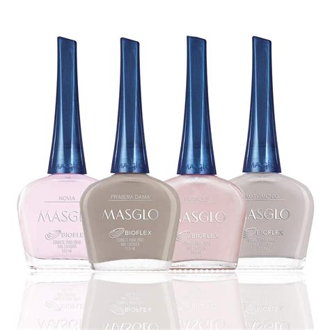 MASGLO Nail Polish Balance Set Pcs Favorite Shades Of Nude Color Kit Esmaltes Colores Nude