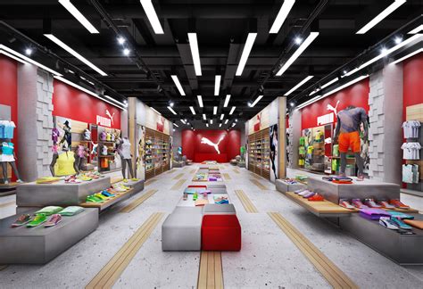 Puma Store Design Behance