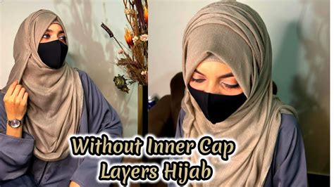 Without Inner Cap Summer Hijab Tutorial 2 Minutes Without Inner Cap