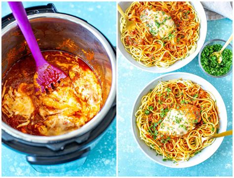 Instant Pot Chicken Parmesan Eating Instantly