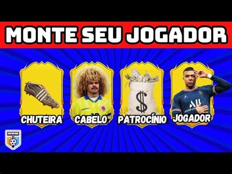 Escolha As Cartinhas Surpresas E Monte Seu Jogador De Futebol Fut Tv