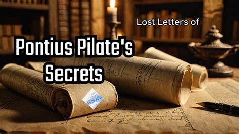 Unveiling Pontius Pilate S Hidden Letters To Herod By YHWHY YouTube