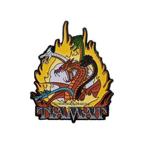 Tiamat Pin Badge Pins And Badges HobbyDB