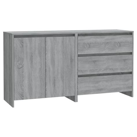 Tlg Sideboard Grau Sonoma Holzwerkstoff Weddig