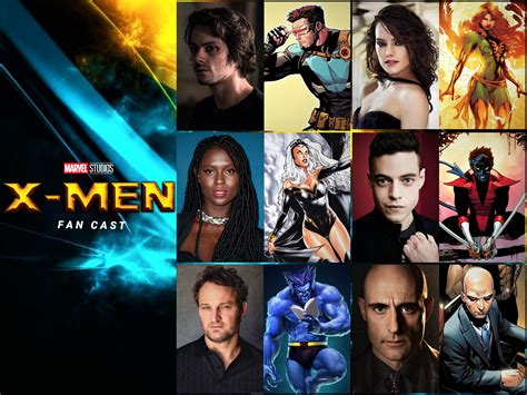 Marvel Studios' X-Men fan cast by TristanHartup on DeviantArt