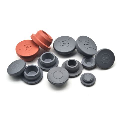 Factory Supply 20mm 34mm Bromo Butyl Rubber Stoppers For Pharmaceutical