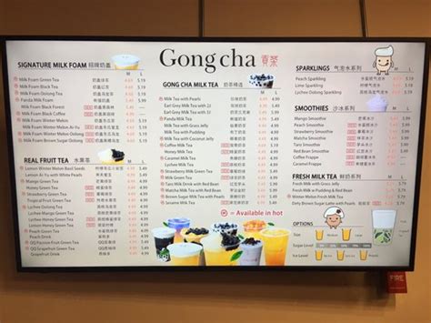 Gong Cha Updated January Photos Reviews Centre