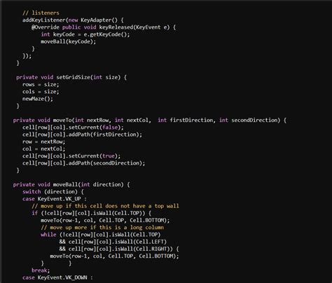 Solved Maze SolverAdd a method to the Maze game we created | Chegg.com