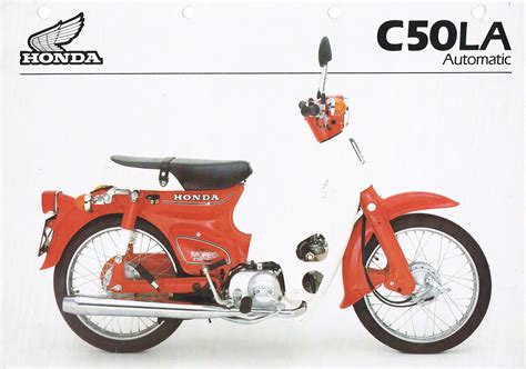 Prospekte Honda C50