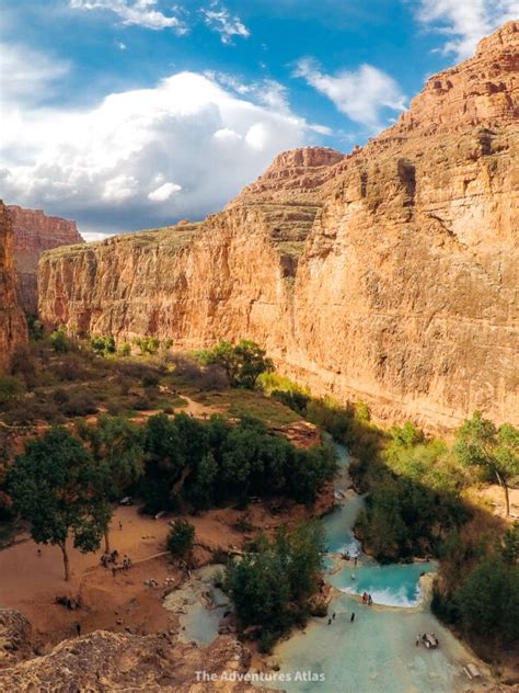 How to Hike Beaver Falls in Havasupai Arizona - The Adventures Atlas