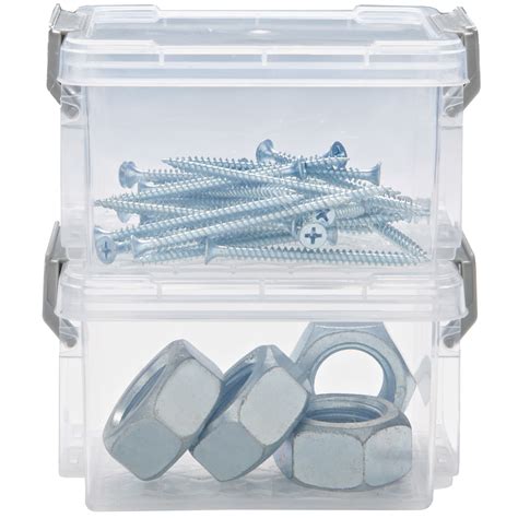 Clip Lid Storage Boxes 2pk 360ml Storage Bandm