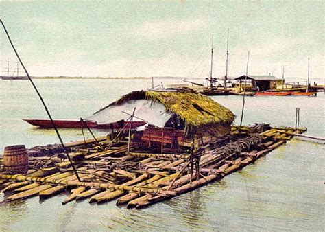 Balsa Transporte Enciclopedia Del Ecuador