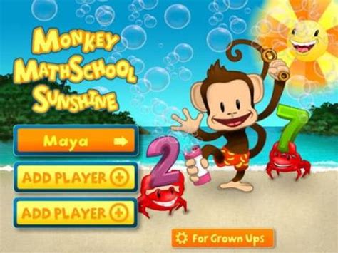 Monkey Math School Sunshine - app review (video)