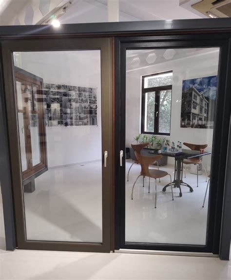 Swing Interior Upvc Casement Doors Toughened Glass Glass Thickness