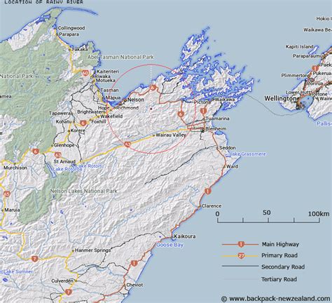 Where is Rainy River? Map - New Zealand Maps