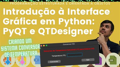 Introdu O Interface Gr Fica Em Python Pyqt E Qtdesigner Criando