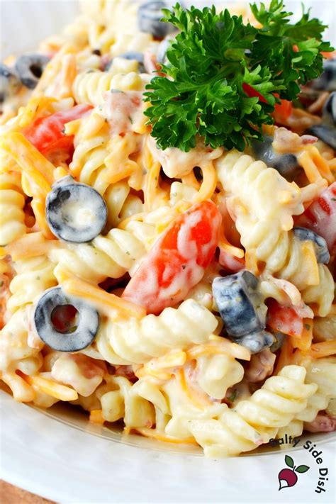 Hidden Valley Ranch Pasta Salad | Salty Side Dish