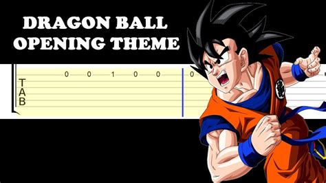 Dragon Ball Super Opening 1 Guitar Tab