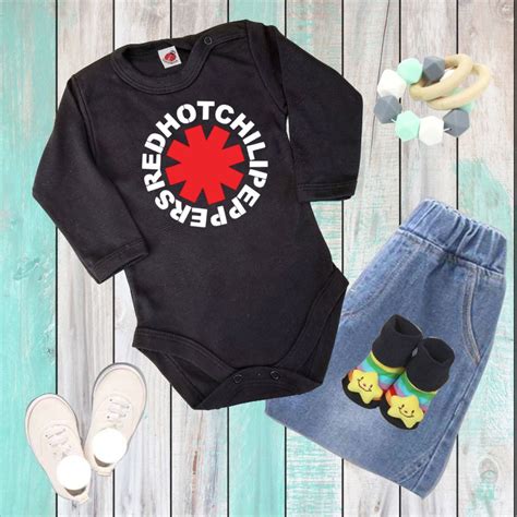 Body Estampado Red Hot Chili Peppers Babychitos