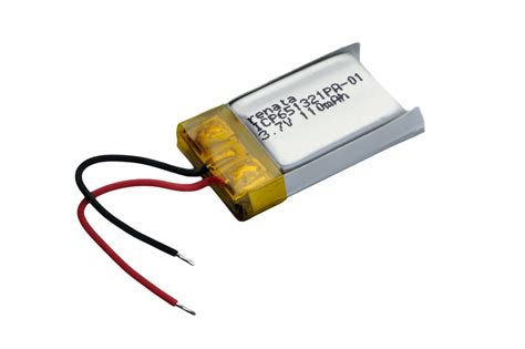 LiPo Akku ICP622540PMT von Renata 100651, 600mAh, LiPo mit Kabel
