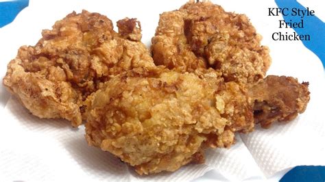 Kfc Style Crispy Fried Chicken Homemade Crispy Fried Chicken Youtube