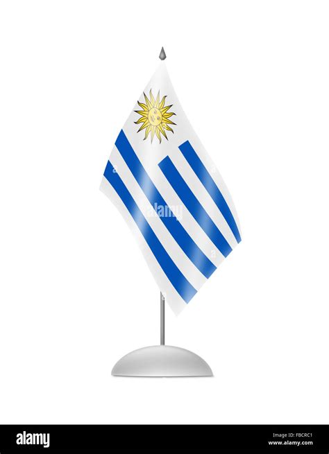 The Uruguayan flag Stock Photo - Alamy