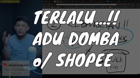 Terlalu Kita Di Adu Domba Shopee Seller Online Perang Harga Adu