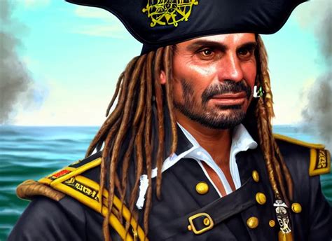 Highly Detailed Portrait Of Jair Bolsonaro As A Dread Stable