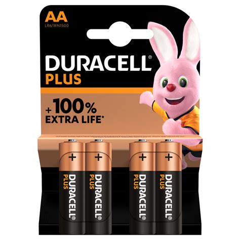 Pilas Alcalinas AA Pilas Duracell Plus