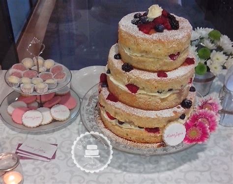 Bolos Lindos De Comer Bolo Naked Cake Inaugura O Opening Day Naked Cake