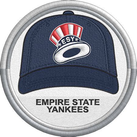 Empire State Yankees Cap Hat Uniform Logo International League Il