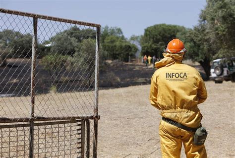 Sofocado un incendio en el término de Espiel