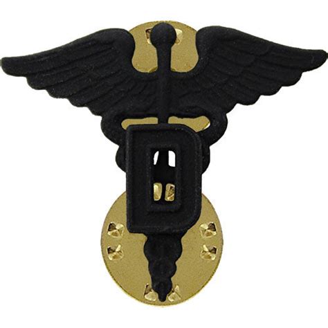 Dental Branch Insignia Officer Usamm