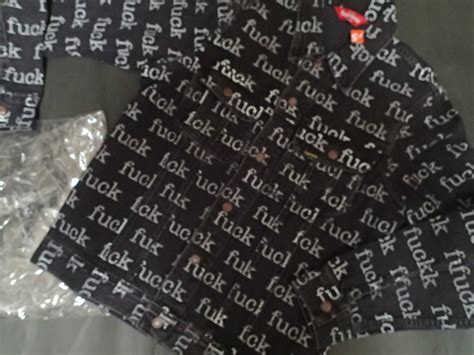 Yahoo オークション 新品未使用 13SS supreme fuck denim jacket USA