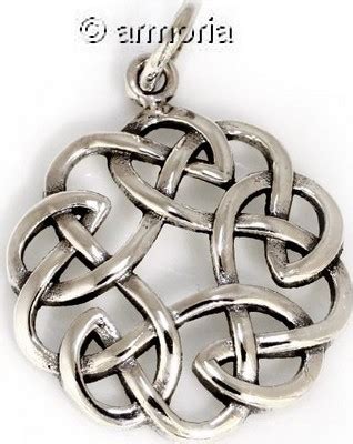 Vente Pendentif Celte Noeud Celtique En Argent