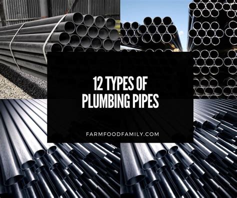 12 Types of Plumbing Pipes: The Ultimate Guide (With Pictures)