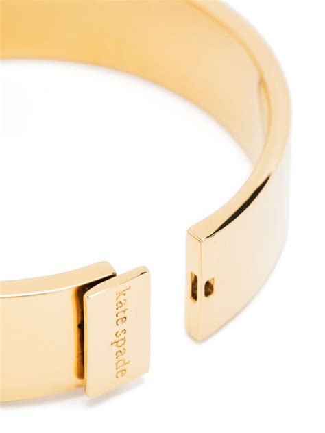 Kate Spade Engraved Detail Bangle Bracelet Farfetch